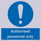 MA7383: Authorised personnel only