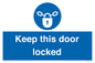 MA7502: Keep this door locked