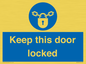 MA7502: Keep this door locked