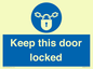 MA7502: Keep this door locked