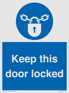 MA7502: Keep this door locked