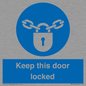 MA7502: Keep this door locked
