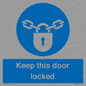 MA7502: Keep this door locked