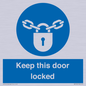 MA7502: Keep this door locked