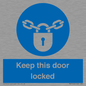 MA7502: Keep this door locked