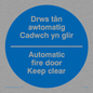 MA922: drws tan automatig cadwch yn