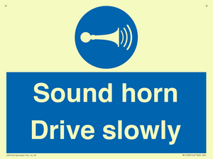 MC1478: Sound horn Drive slowly