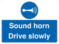 MC1478: Sound horn Drive slowly