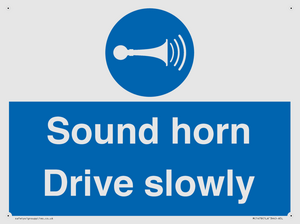 MC1478: Sound horn Drive slowly