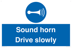 MC1478: Sound horn Drive slowly