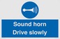 MC1478: Sound horn Drive slowly