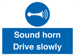 MC1478: Sound horn Drive slowly