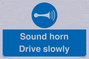 MC1478: Sound horn Drive slowly