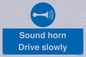 MC1478: Sound horn Drive slowly