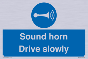 MC1478: Sound horn Drive slowly