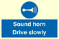 MC1478: Sound horn Drive slowly