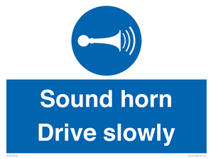MC1478: Sound horn Drive slowly