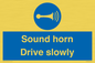 MC1478: Sound horn Drive slowly