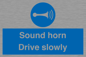 MC1478: Sound horn Drive slowly