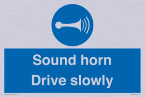 MC1478: Sound horn Drive slowly