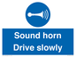 MC1478: Sound horn Drive slowly