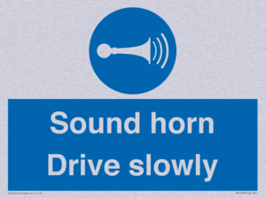 MC1478: Sound horn Drive slowly