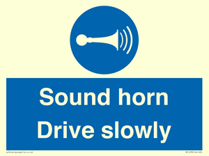 MC1478: Sound horn Drive slowly