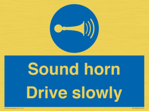 MC1478: Sound horn Drive slowly