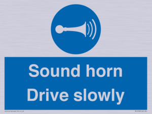 MC1478: Sound horn Drive slowly
