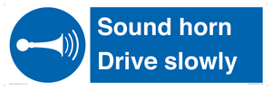 MC1478: Sound horn Drive slowly