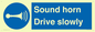 MC1478: Sound horn Drive slowly