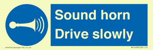 MC1478: Sound horn Drive slowly