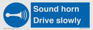 MC1478: Sound horn Drive slowly