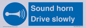 MC1478: Sound horn Drive slowly