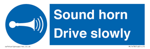 MC1478: Sound horn Drive slowly
