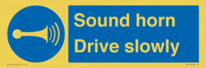 MC1478: Sound horn Drive slowly