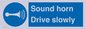 MC1478: Sound horn Drive slowly