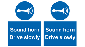MC1478: Sound horn Drive slowly