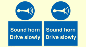 MC1478: Sound horn Drive slowly