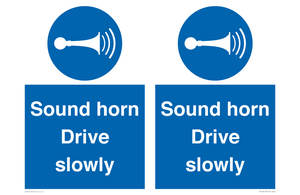 MC1478: Sound horn Drive slowly