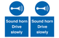 MC1478: Sound horn Drive slowly