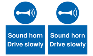 MC1478: Sound horn Drive slowly