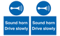 MC1478: Sound horn Drive slowly