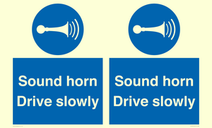 MC1478: Sound horn Drive slowly