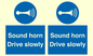 MC1478: Sound horn Drive slowly