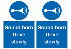MC1478: Sound horn Drive slowly