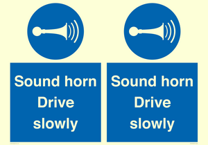 MC1478: Sound horn Drive slowly