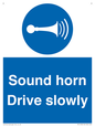 MC1478: Sound horn Drive slowly