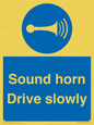 MC1478: Sound horn Drive slowly