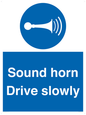 MC1478: Sound horn Drive slowly